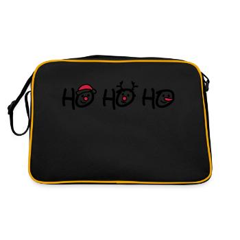 Ho Ho Ho - Sac Retro - noir/or - Dos