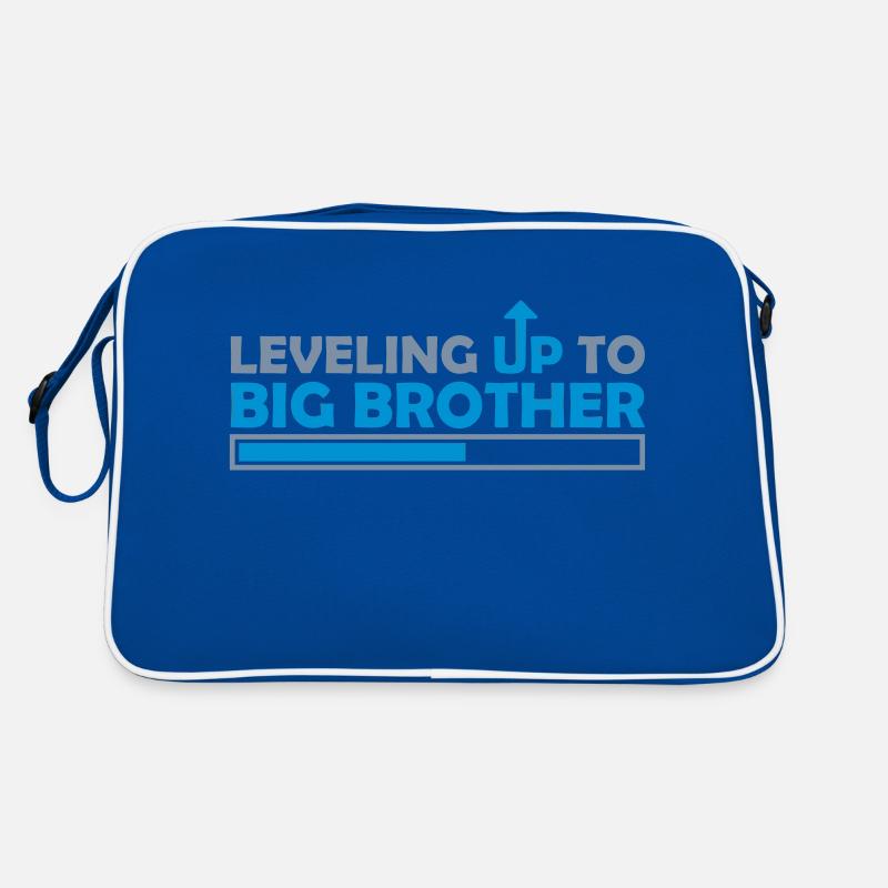 Leveling up big brother Retro Tasche