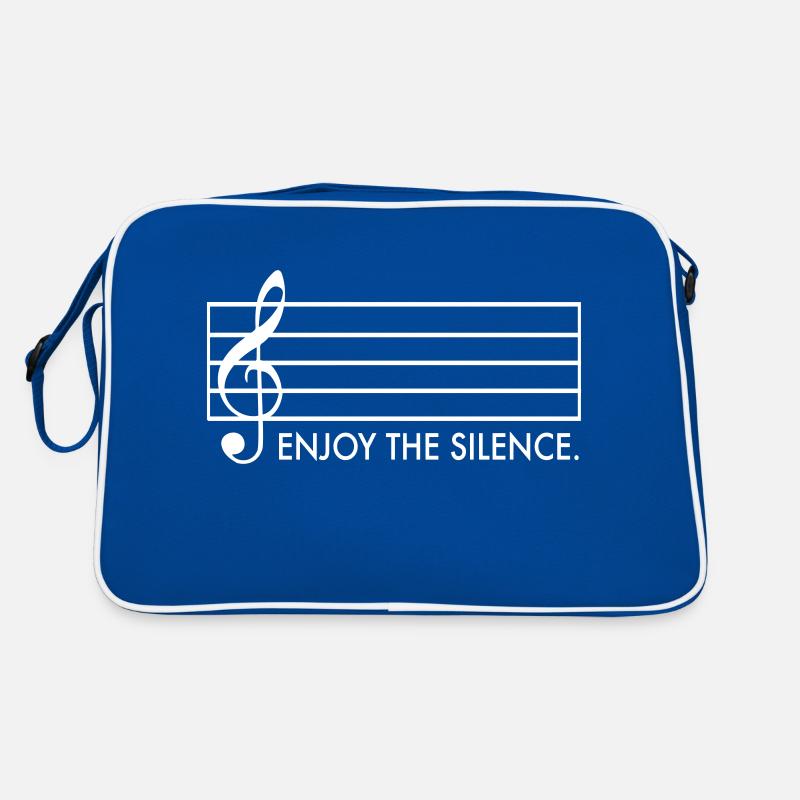 Écoute le silence Sac Retro