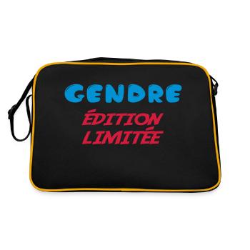 Limited edition GENDRE - Retro Bag - black/gold - Back