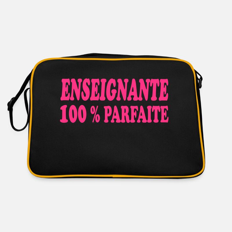 ENSEIGNANTE PARFAITE Sac Retro