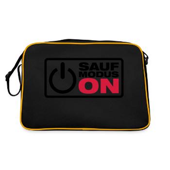 mode SAUF ON - Sac Retro - noir/or - Dos