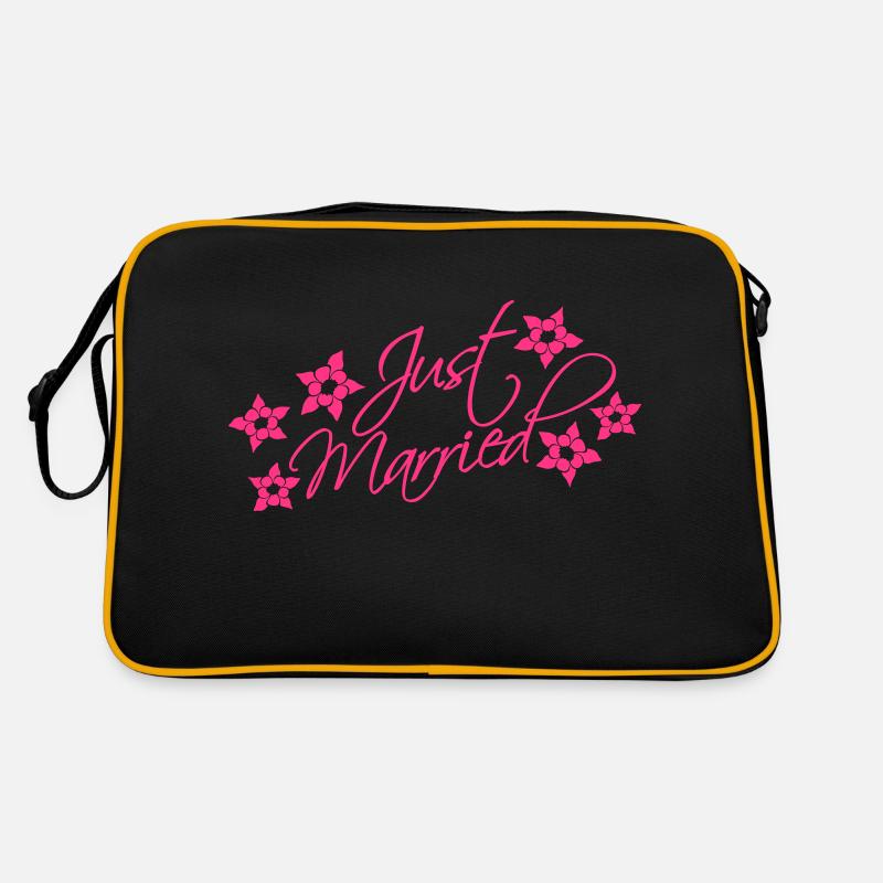 Just Married Retro Tasche