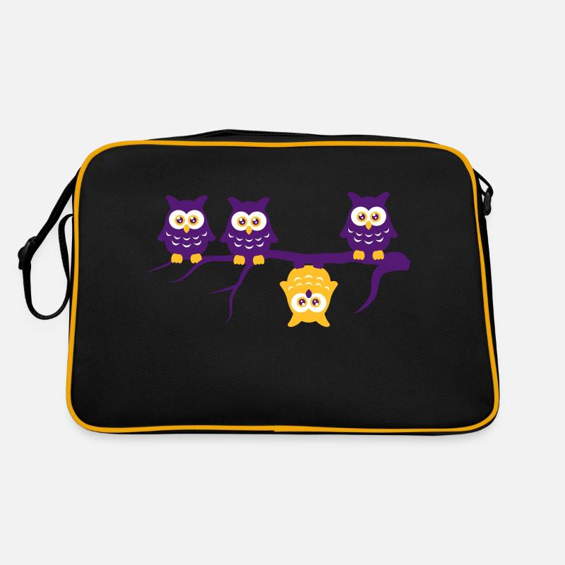 Être différents 4 hiboux Adebayo diffèrent Sac Retro