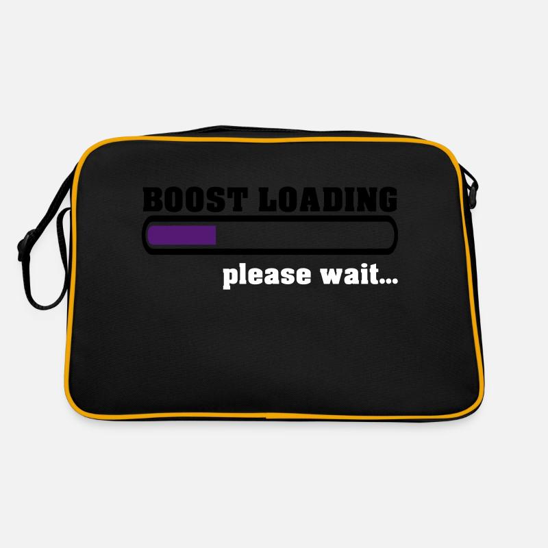 Boost Loading Please Wait Retro Tasche