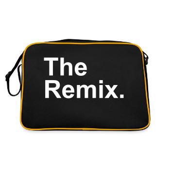 The Remix. - Retro Bag - black/gold - Back