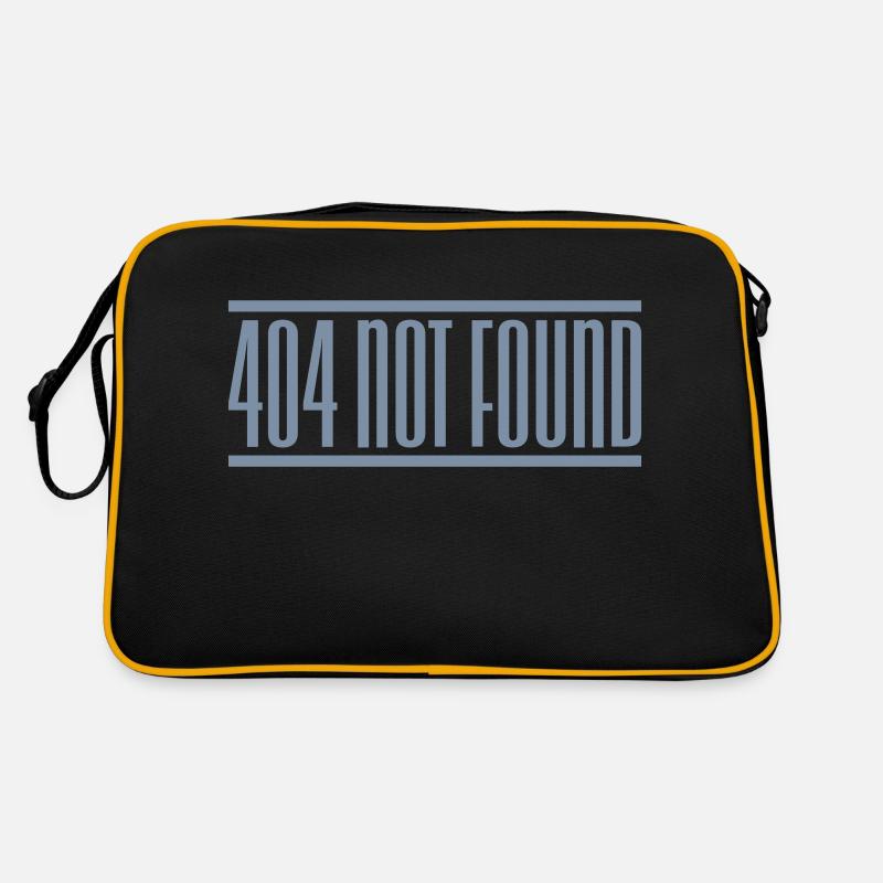 Message 404 not found Retro Bag