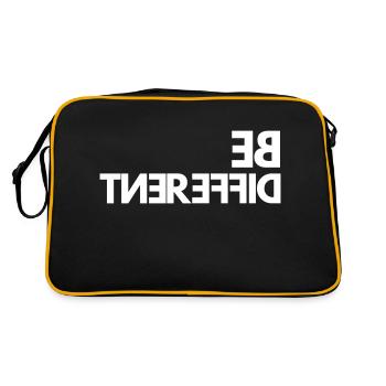 Be Different - Retro Bag - black/gold - Back