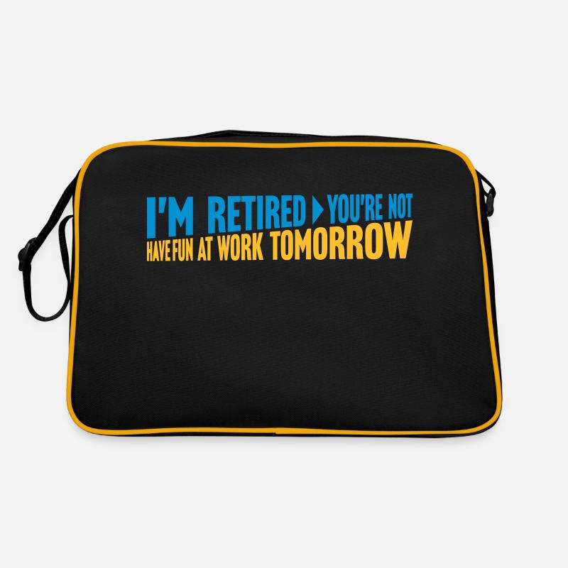 have fun at work Retro Bag