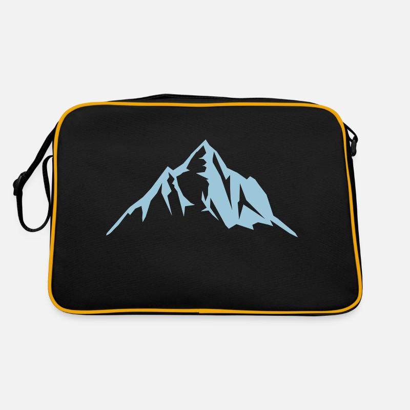 Montagnes Montagne Sac Retro