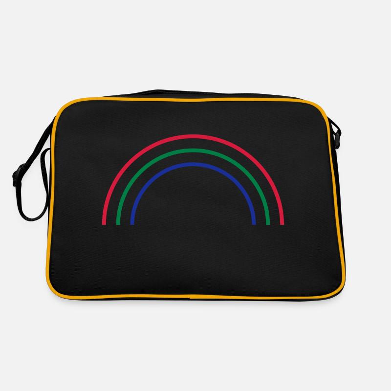 rainbow Retro Tasche
