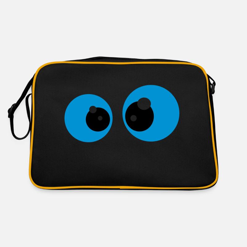 the eyes Retro Tasche