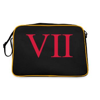 7 - Retro Bag - black/gold - Back