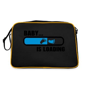 Baby loading - Retro Bag - black/gold - Back