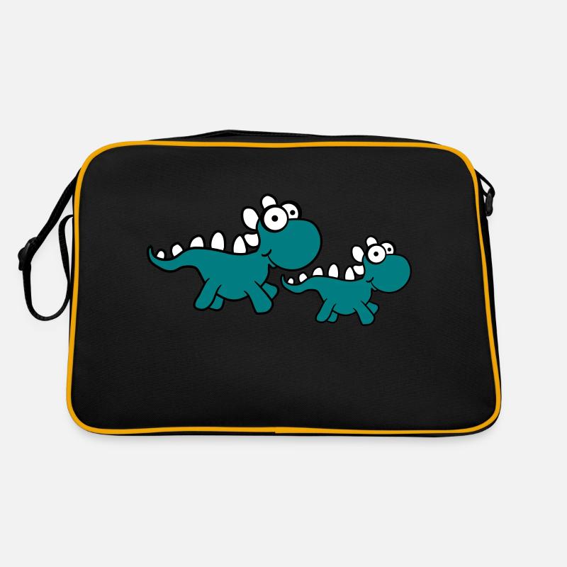 2 enfants petit bébé mignon Dinos douces Sac Retro