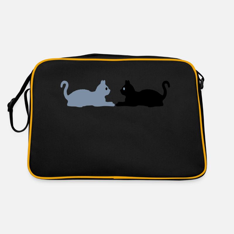 Équipe Yin Yang Cats Sac Retro