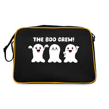ghost boo crew - Retro Tasche - Schwarz/Gold - Hinten