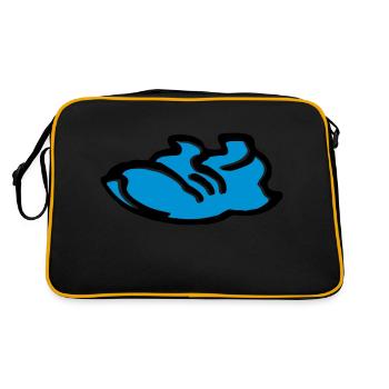 Basket - Sac Retro - noir/or - Dos