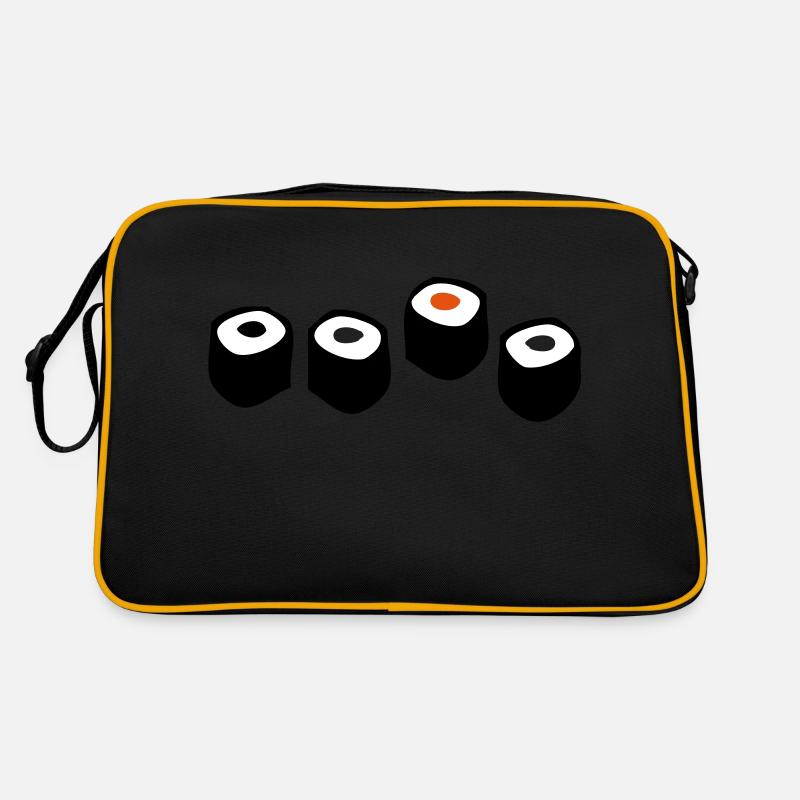 Sushi Rolls Retro Tasche