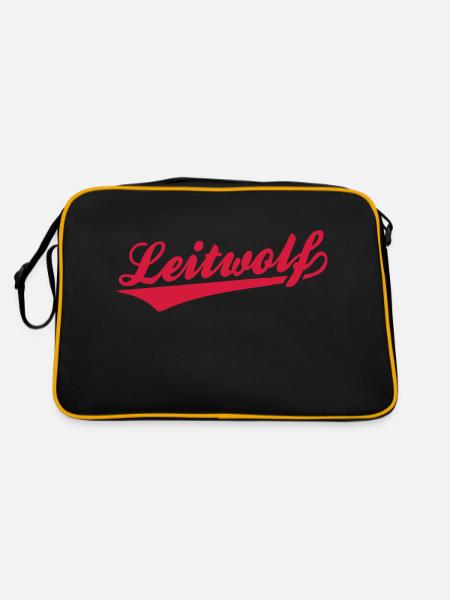 Leader of the Pack - Retro Bag - black/gold - Back