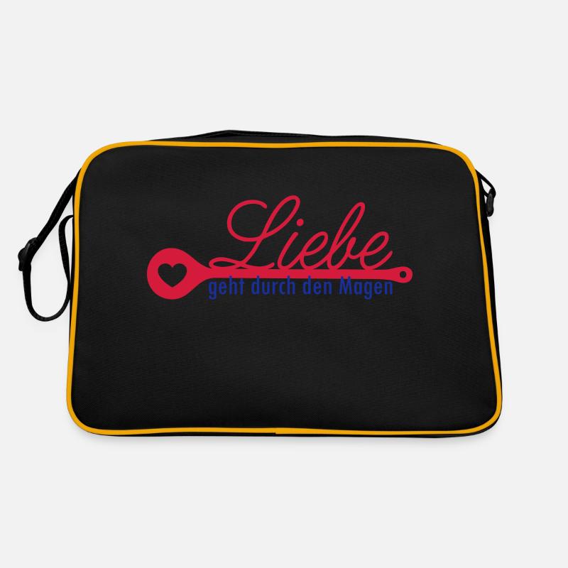 Magen Liebe Retro Tasche