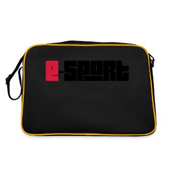 E-Sport - Sac Retro - noir/or - Dos