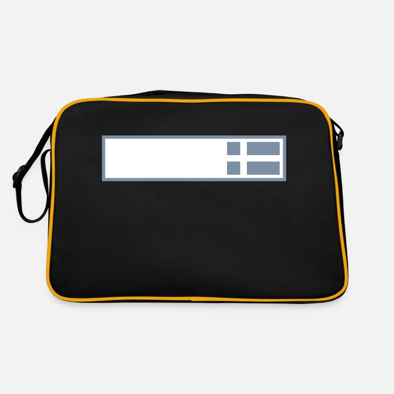 Drapeau tactique de la Suède Sac Retro