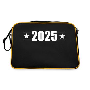 2025 year - Retro Bag - black/gold - Back