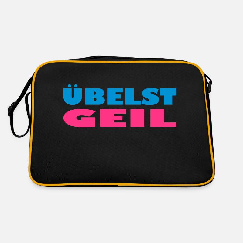 übelst horny unfortunately exit-shirt Retro Bag