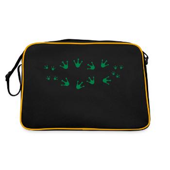 Frog Family - Sac Retro - noir/or - Dos