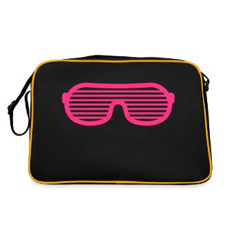 Party Glasses - Sac Retro - noir/or - Dos