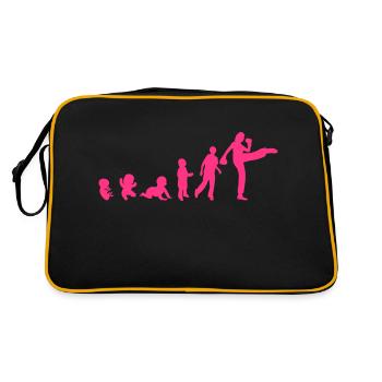 evolution franzoesisch boxen savate 4 fr - Sac Retro - noir/or - Dos