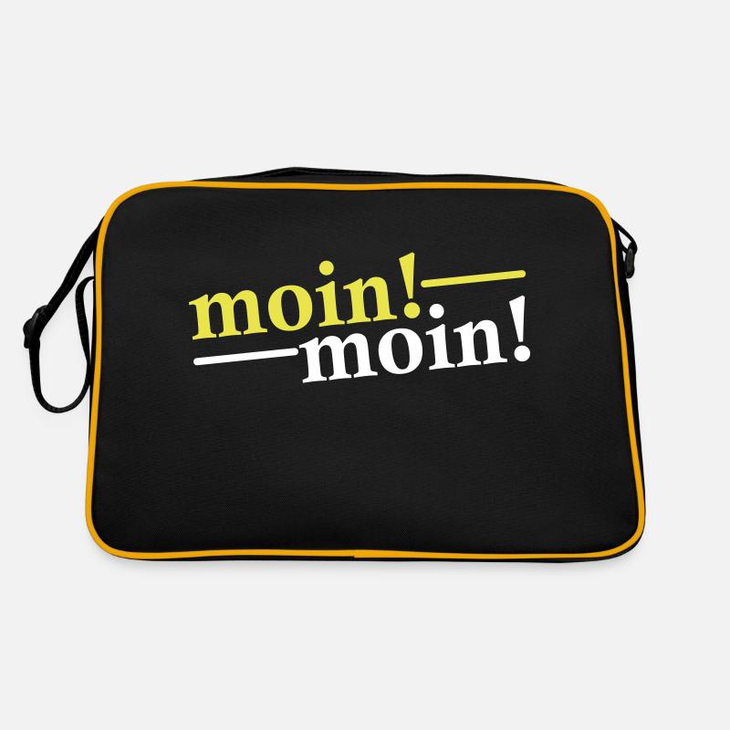 Moin Moin Salutations Sac Retro