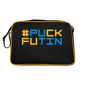 Conception du logo Puck Futin - Sac Retro - noir/or - Dos