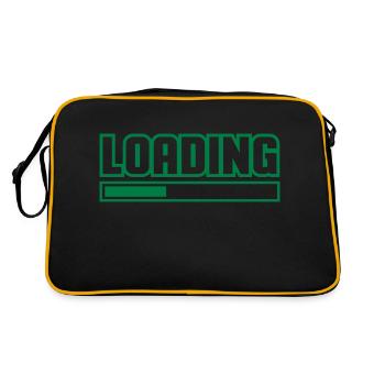 Loading - Retro Bag - black/gold - Back