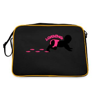 Baby Loading Design - Retro Bag - black/gold - Back