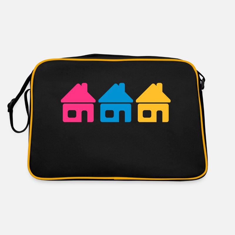 Nachbarschaft Retro Tasche