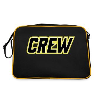 Crew - Retro Bag - black/gold - Back