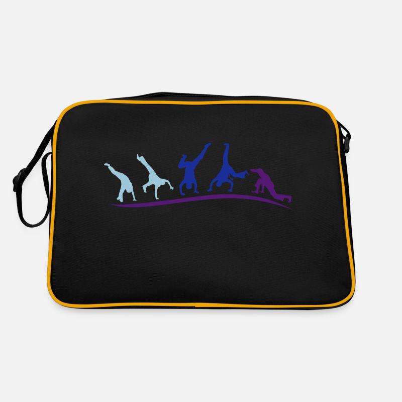 animation capoeira group Retro Bag