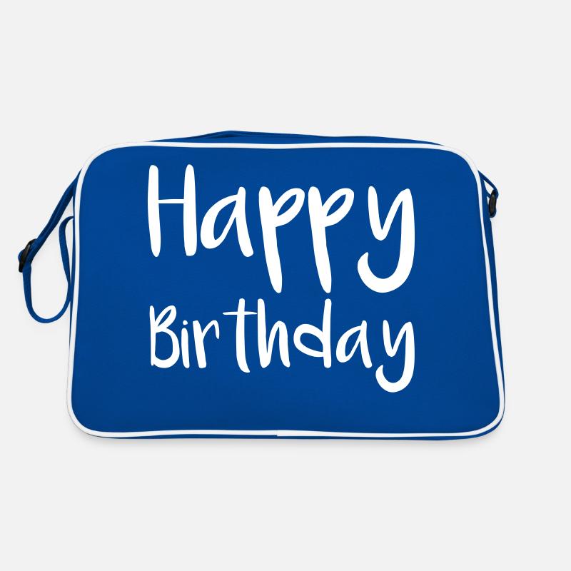 Birthday Gift Congratulations Retro Bag