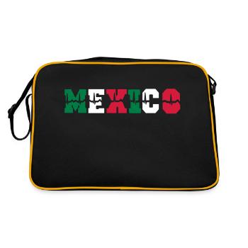 Mexico - Retro Bag - black/gold - Back