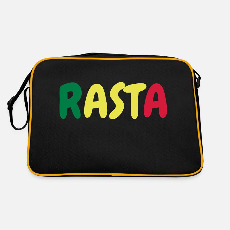 Cannabis / Drogen / Haschisch / Alkohol / Weed Retro Tasche