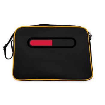 Loading bar vector loaded Loading Design 004 - Retro Bag - black/gold - Back