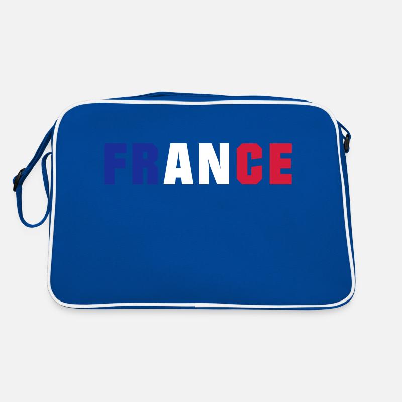 Conception du drapeau de la France Sac Retro