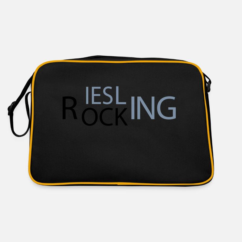 Rocking Riesling Retro Tasche