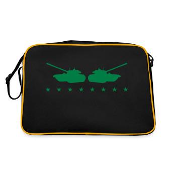 tank - Retro Bag - black/gold - Back