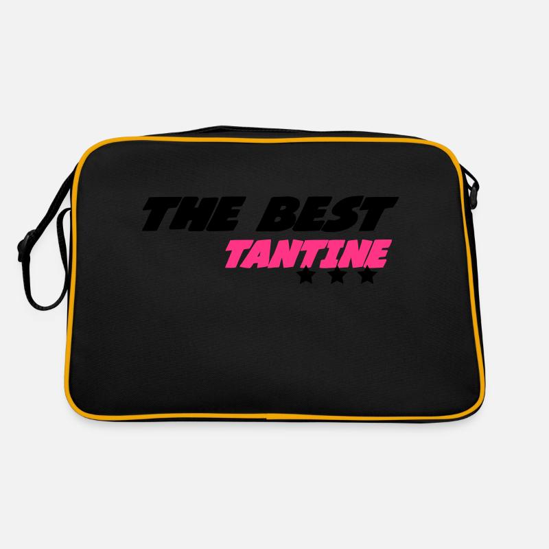 THE BEST AUNTIE Retro Bag