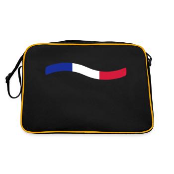 France - Sac Retro - noir/or - Dos