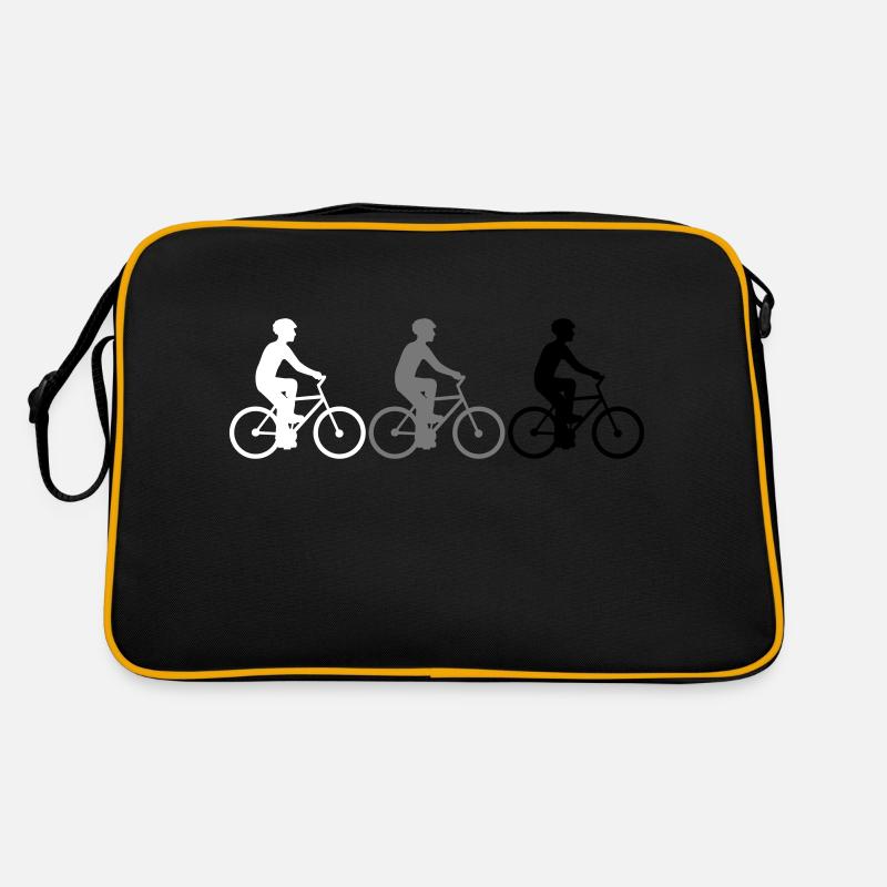 Amis d'équipage de sport d'équipe 3 cyclistes Sac Retro