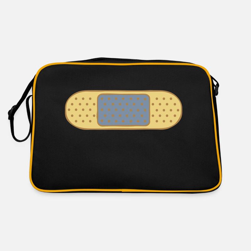 Patch Dots Design Retro Bag